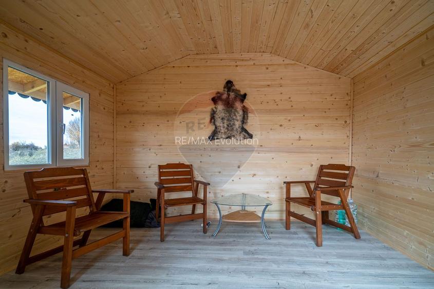 COMISION 0 % Cabănuță de lemn în mijlocul naturii - 3