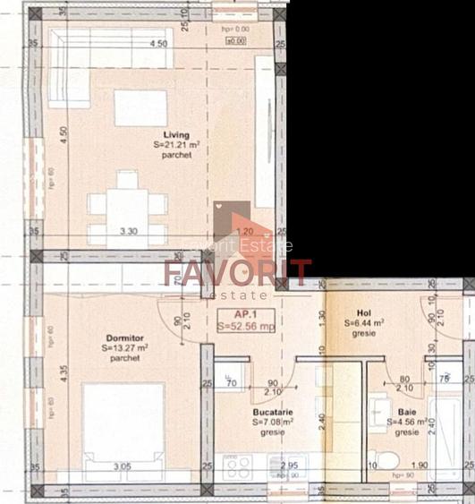 Etaj 2. Decomandat. Finisaje superioare - 1