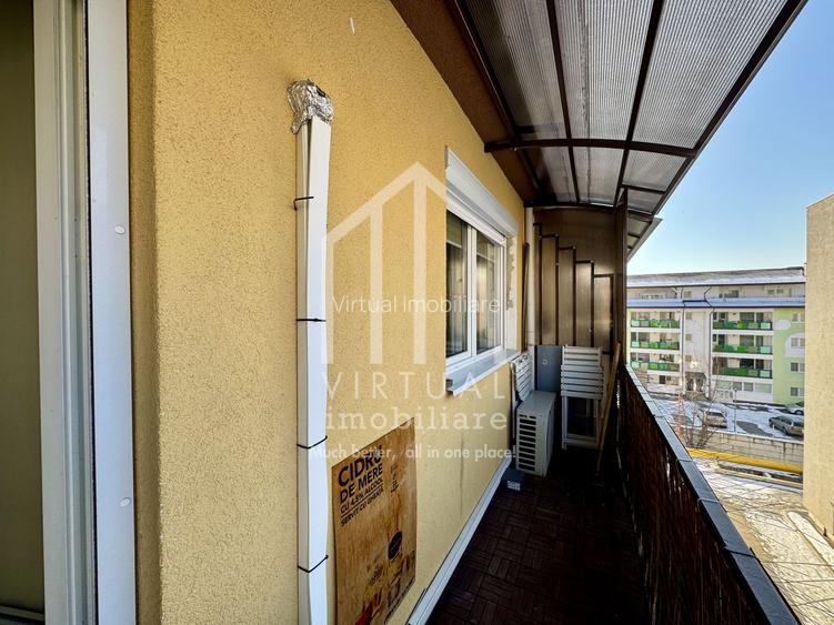 Apartament cu 3 camere, 83mp utili, balcon 5mp, mobilat, Hipodrom IV - 22
