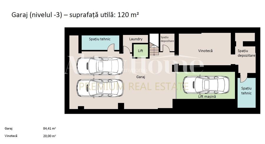 Duplex penthouse spectaculos cu 4 camere, mobilat premium, vinoteca, 3 parcari - 3