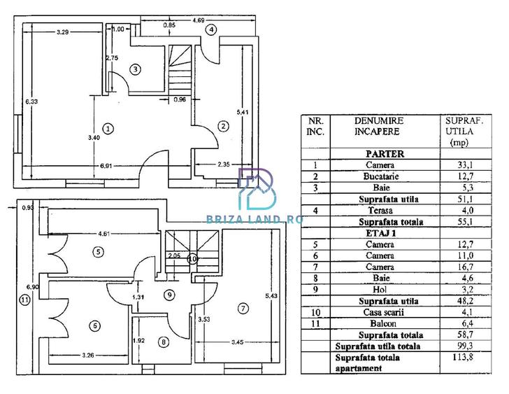 Bucurestii Noi, AFICity, casa P+E+Pod, sup. 173mp, 4 camere doua bai teren 120mp - 17