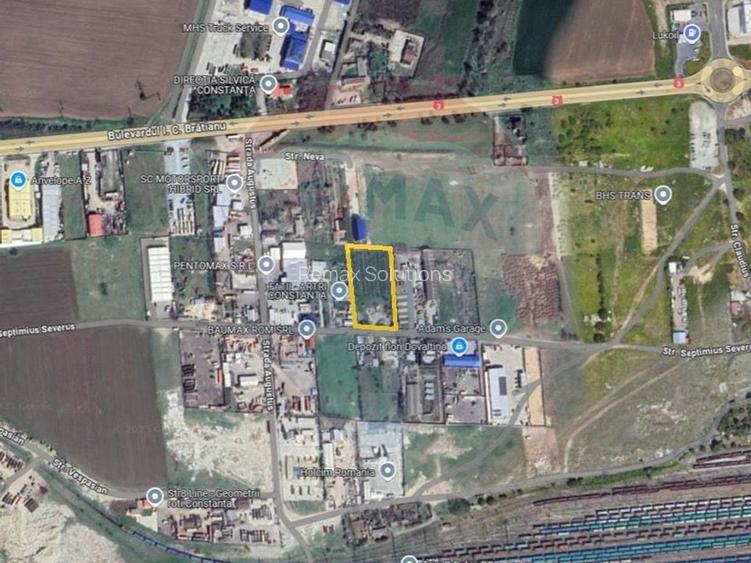 Teren  intravilan de vânzare zona Cfr Palas Constanta - 2