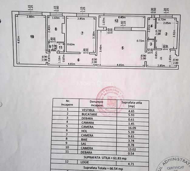 Titan - Policlinica, apartament 3 camere, etaj 2/4, centrala proprie - 9