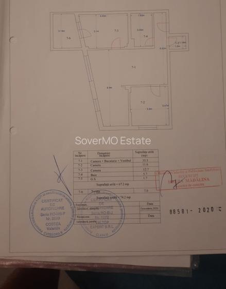 Apartament 3 camere | 75 mp | Bloc 2020 | Parcare | Trapezului - 6