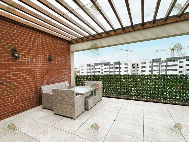 Penthouse de închiriat | 120 mp, terasă | Parcare inclusă, Sector 4 - 4