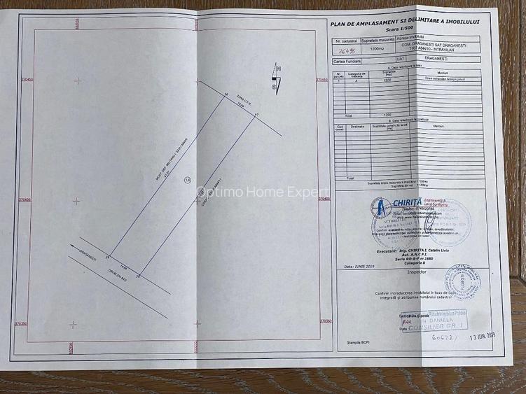 Teren intravilan, 1200mp, la 300m de gara, langa padure, toate utilitatile - 3