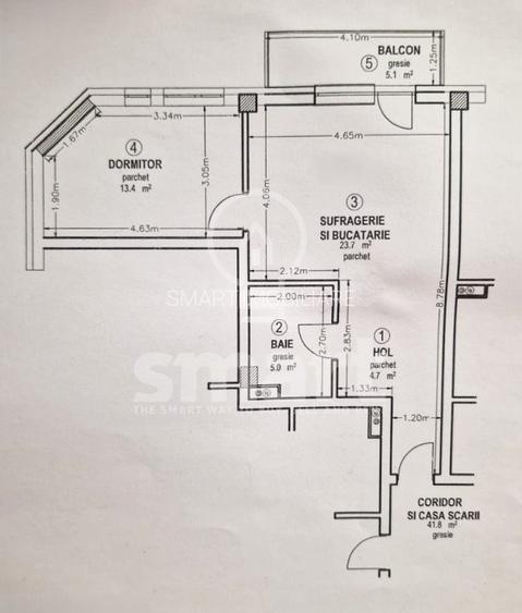 Apartament 2 camere | Calea Baciului | Parcare subterana | Bloc nou - 10