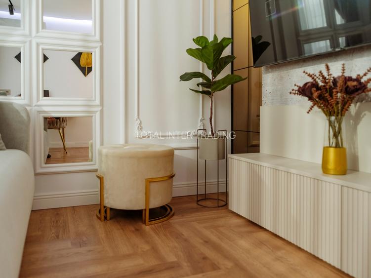 Decebal-3/4-renovata integral lux, mobilata + utilata modern, TV, 135000€ - 9