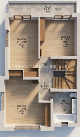 Casă tip duplex | cozy | premium | 5 camere | zona VIVO - 1