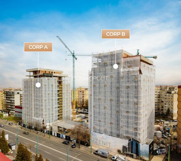 Apartament 2 camere Cosmopolit Zenit | Răcădău | SV - 8
