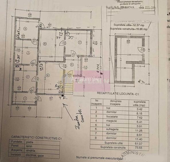 Casa demolabilă cu teren de vanzare in Breaza - 10