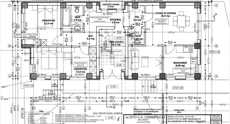 Apartament 4 camere de vânzare Chitila - 1