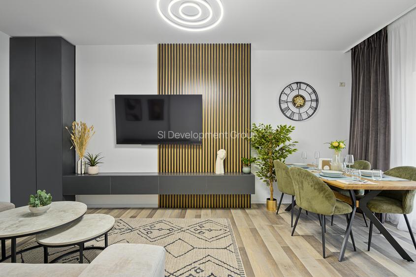 Prima inchiriere ! Apartament 2 camere in bloc nou. Parcare- Mobilat si utilat - 2