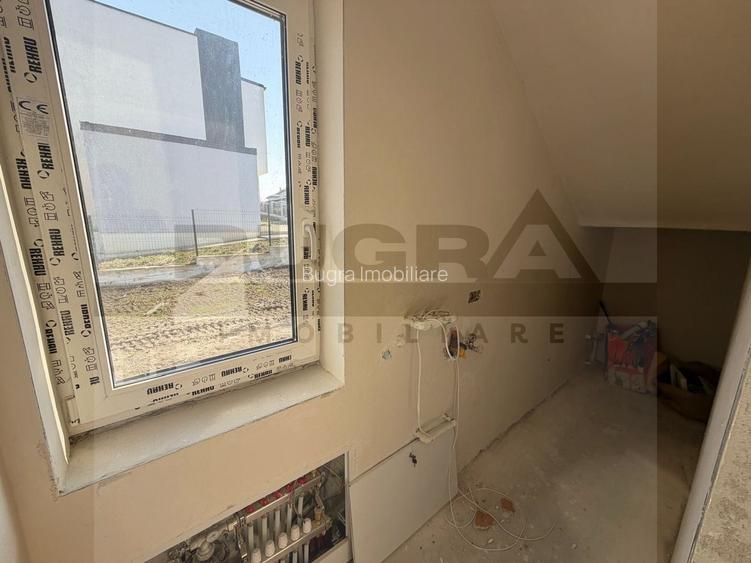 Casa individuala de lux, 119mp, teren 600mp, panoramic, Popesti - 11