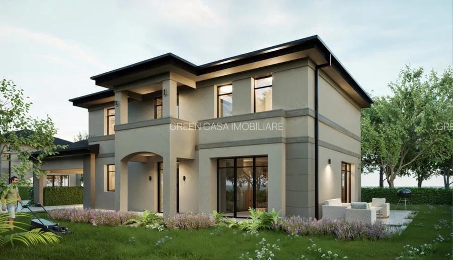 Casă individuală pasivă nZEB de vânzare în Florești, ansamblu exclusivist - 3