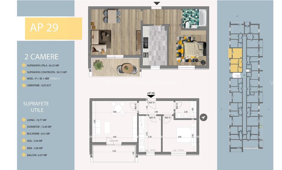 Investitie sau locuinta! Apartamente noi, libere/inchiriate, ne/mobilate, metrou - 25