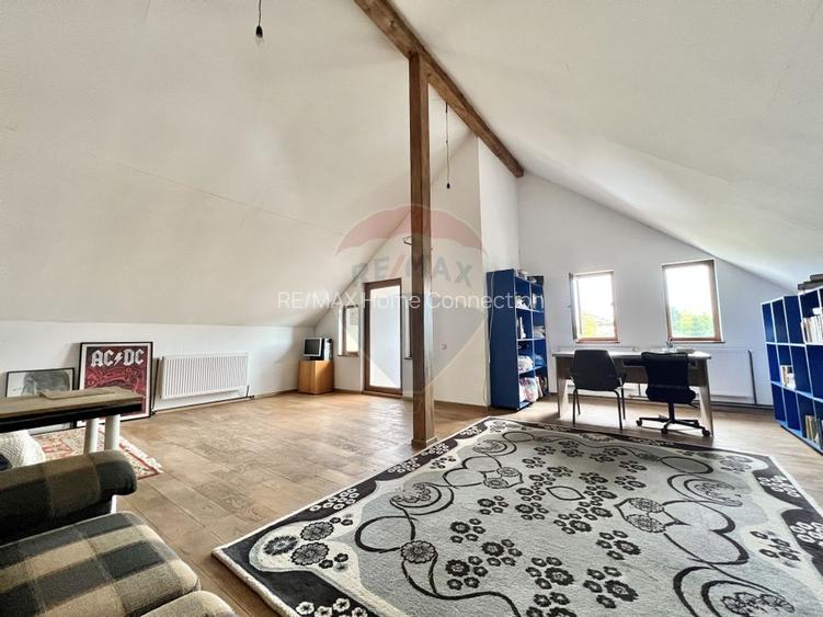 Casă de lemn cu teren generos de 1312 mp de vânzare în Fundulea - 25