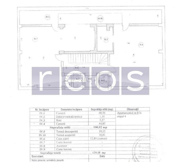 INCHIRIERE   APARTAMENT  4 CAMERE   DOROBANTI  130MP - 23