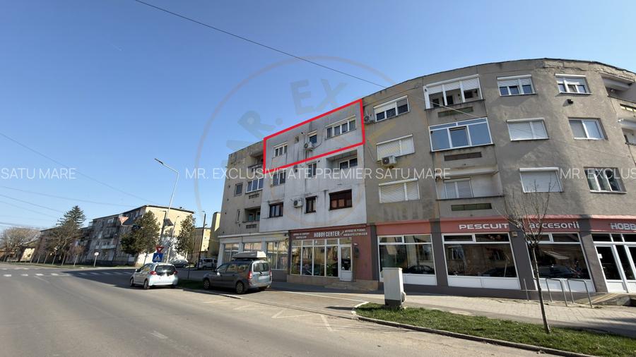 De Inchiriat Apartament 2 camere Republicii Etaj III - Carei-Comision 0% chiriaș - 10