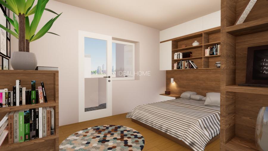 Apartament 3 camere decomandat cu 2 bai, etaj 1, zona Calea Manastur - 3