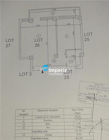 Apartament 2 cam, decomandat, de vanzare in zona Copou - Exclusiv - 10