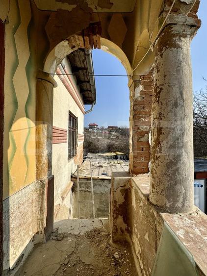 Conac cu teren intravilan 8759 mp, priveliste panoramica, Ciutura - 7