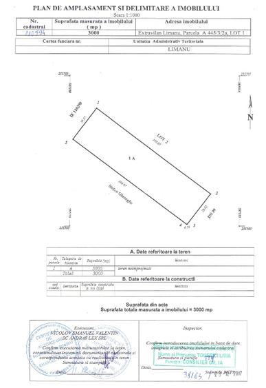 Vama Veche, 3.000 mp, deschidere 28 m la DN39 - 3