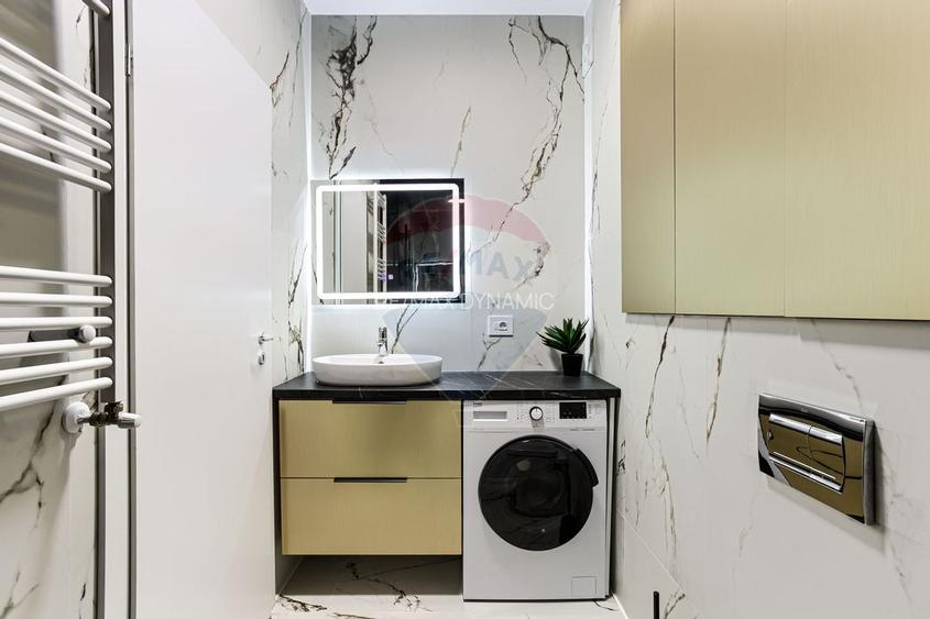 Apartament minimalist 2 camere+parcare de închiriat Ared AFI Mall - 13