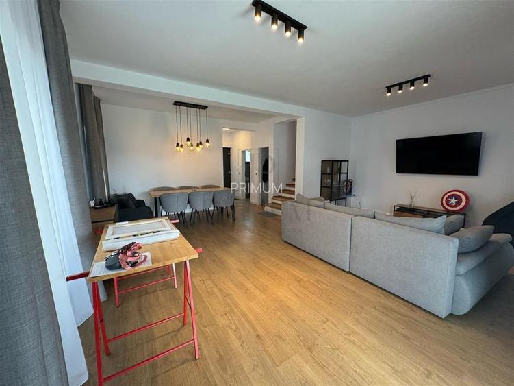 Duplex partial mobilat - canalizare - curte amenajata - 8