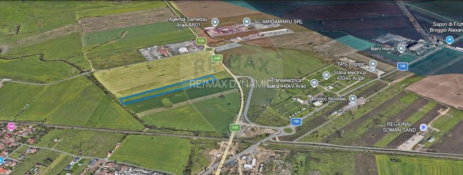 Teren cu potențial investițional – 13.263 mp – zona Industrială Nord, - 8