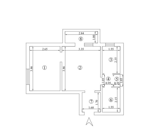 Apartament cu 2 camere decomandat, etajul 2/5, zona Nicolina - 11