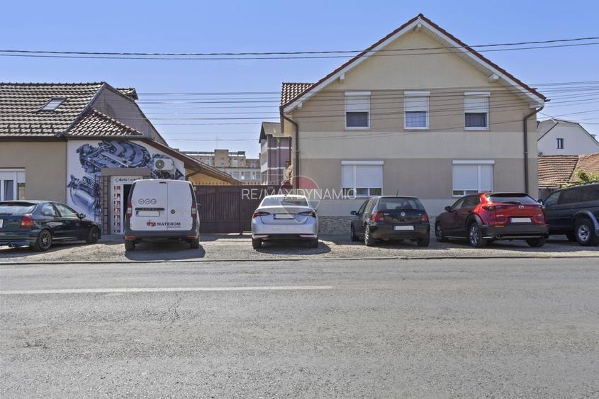 Casă/Spatiu comercial  si teren 422 mp de inchiriat zona Uta - 24