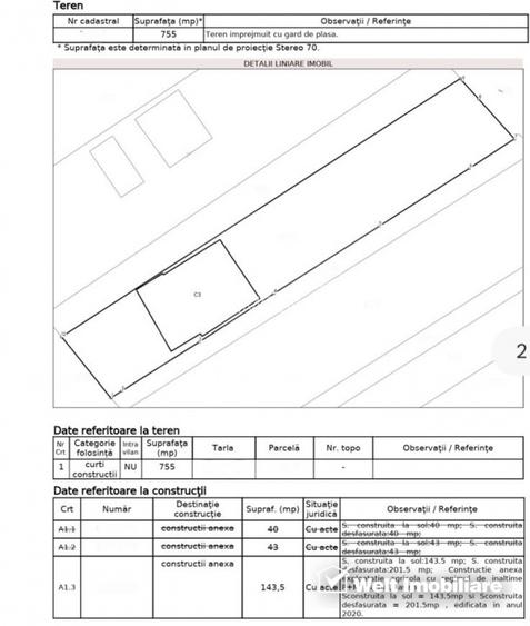 Casa P+M| Teren 755 mp -la drum judetean  | 10 km aeroport Cluj - 12