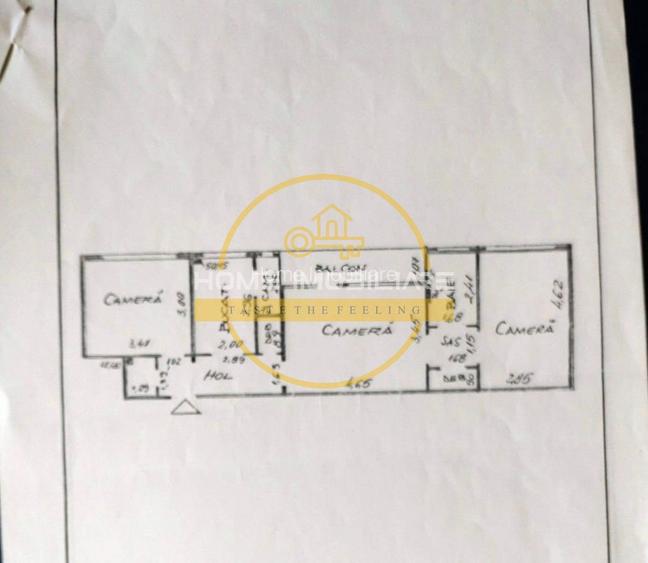 Apartament 3 Camere / 60 mp / zona Tatarasi - 6