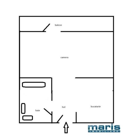 Dambu B.dul 1848 apartament 1 camera - 8