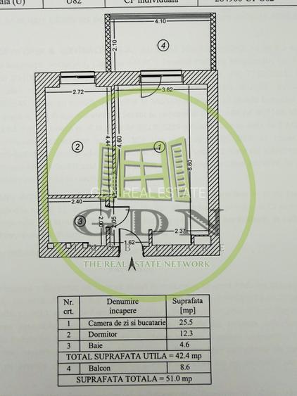 Apartament 2 cam. | Greenfield Băneasa | Parcare subterană inclusă | 2024 - 12