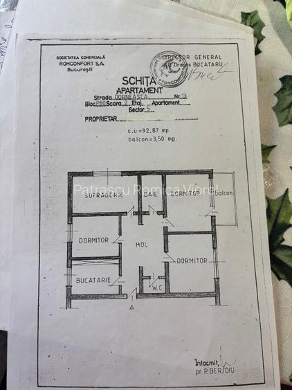 Apartament 4 camere strada Dorneasca, numar 13, sector 5 - 13