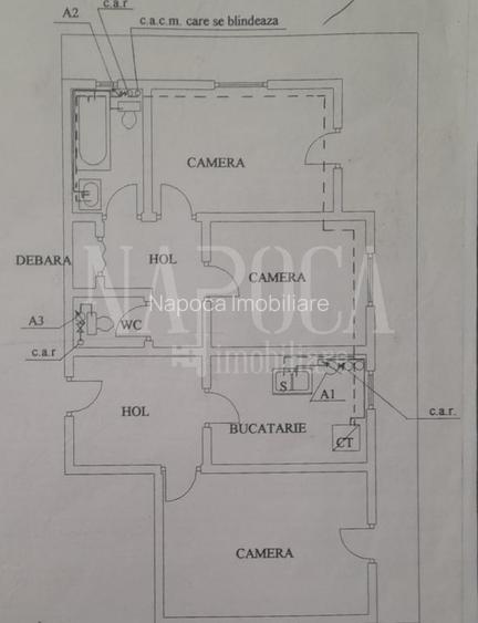 Apartament 3 camere de vanzare in Marasti, Cluj Napoca - 7