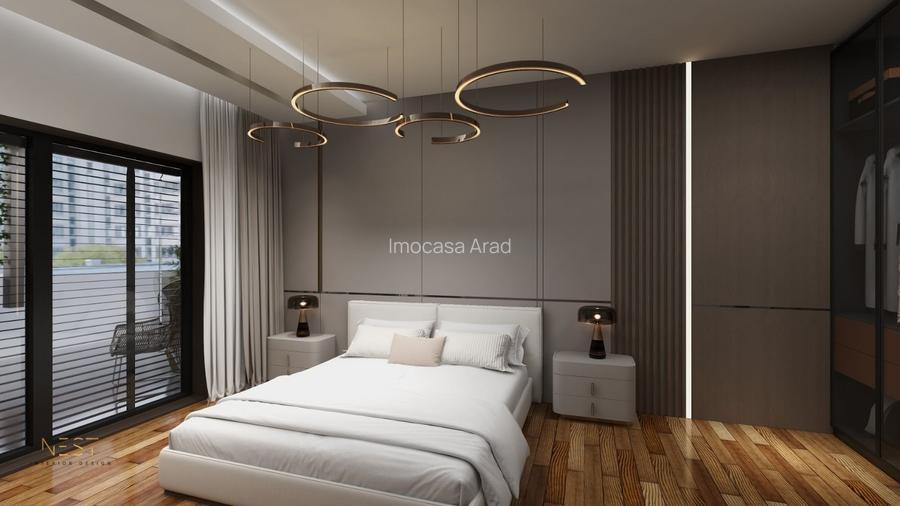 De vânzare apartament Penthouse nou, terase generos Micalaca Arad - 8