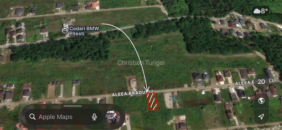 📍 Teren intravilan Premium – 538 mp | Aleea Bradului 59, Smeura – Moșoaia - 3