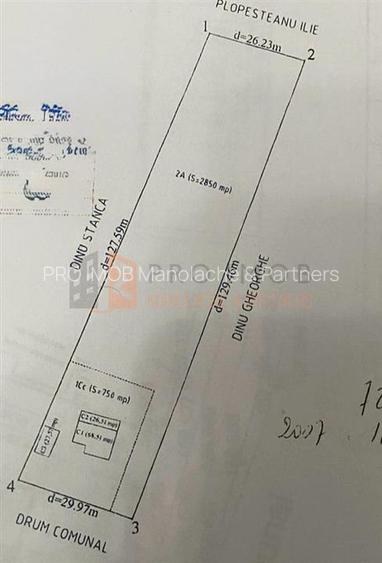 Teren intravilan+casa demolabila zona Posta Calnau - 2