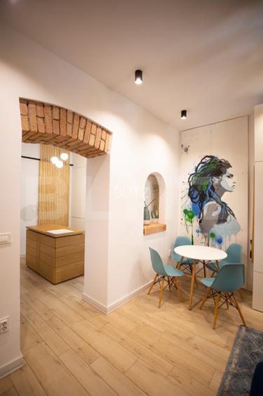 Apartament cu personalitate, tavan inalt si terasa – zona Scala Center - 5