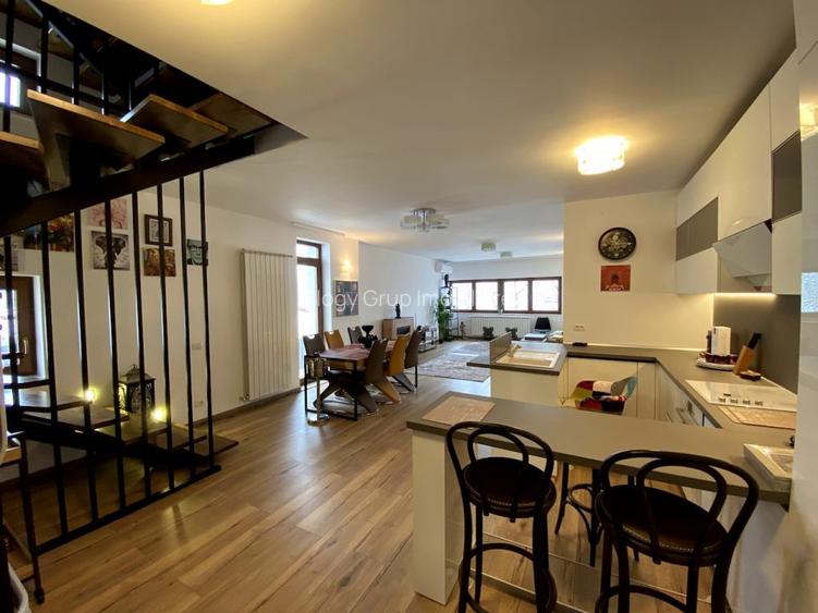 Penthouse triplex,lux,terasa 65 mp pozitie unica Aviatorilor lift privat - 3