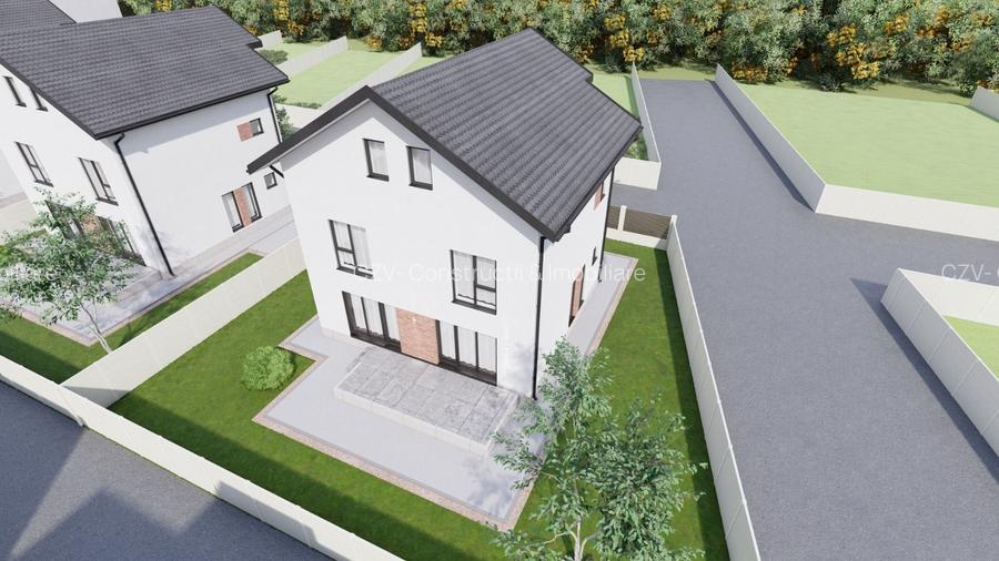 Vile individuale P+1+M – stil de viață modern, aproape de parc - 8