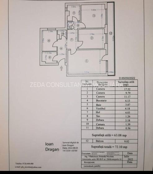 Apartament 3 camere Tineretului Metrou-Piata Norilor - 9