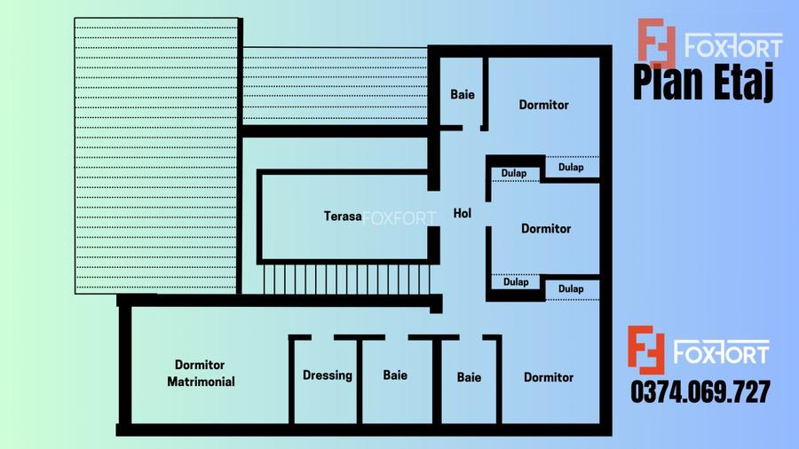 Casa individuala 6 camere, Timisoara - Zona Ronat - 35