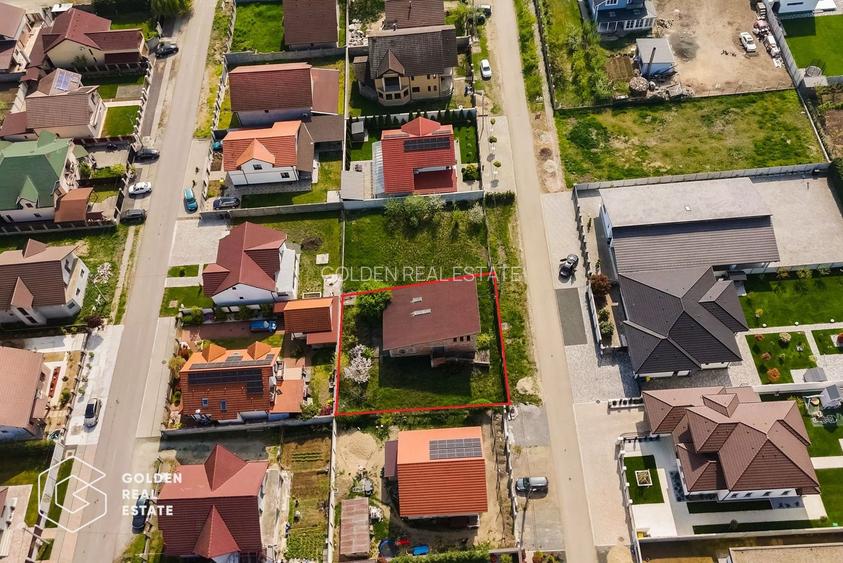 Vladimirescu, cartier Tineretului, casa la roșu, teren 500mp, comision 0% - 2