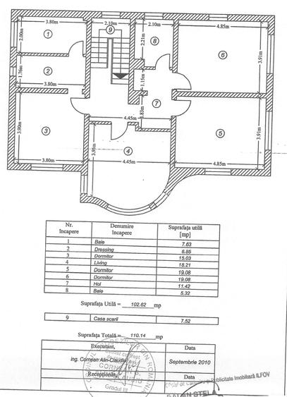 Casă individuală - 860 mp teren, 4 dormitoare si birou - 3