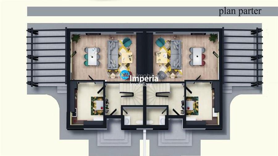 Duplex 4 cam, Coso Garaj , 2 min de centru Miroslava - 7