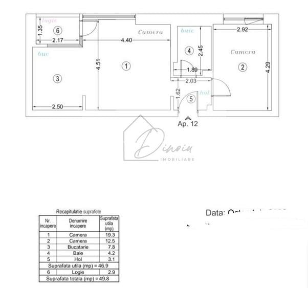 Apartament 2 camere Aviației Baneasa Herastrau I Comision 0% - 2
